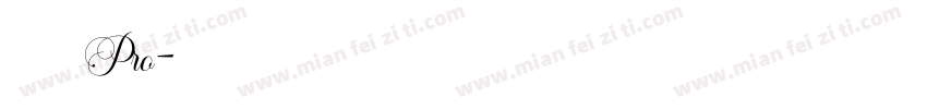 儷黑 Pro字体转换
